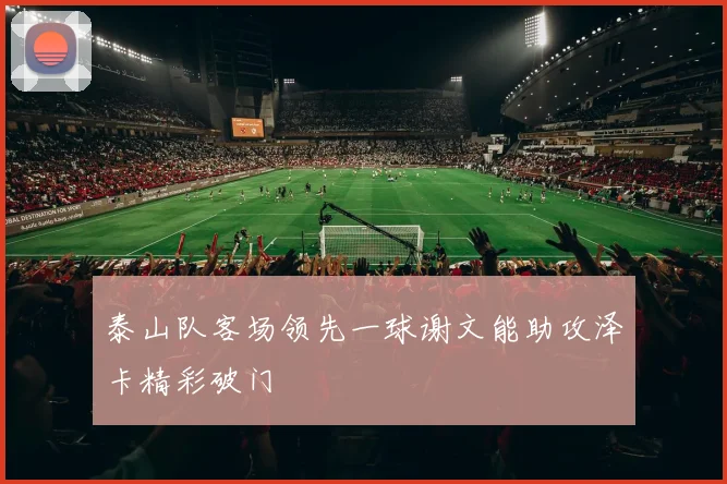 泰山队客场领先一球谢文能助攻泽卡精彩破门